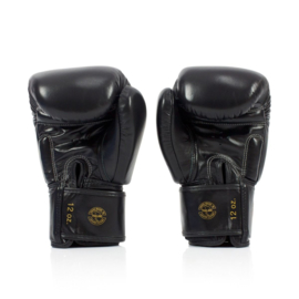 Fairtex BGV19 Deluxe Tight-Fit Bokshandschoenen - Zwart