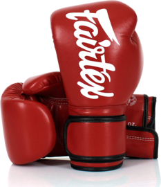 Fairtex BGV14 Microfiber Bokshandschoenen - Rood