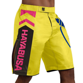 Hayabusa Icon Fight Shorts - Yellow / Blue