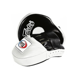 Fairtex FMV9 Ultimate Contoured Focus Mitts - Wit / Zwart