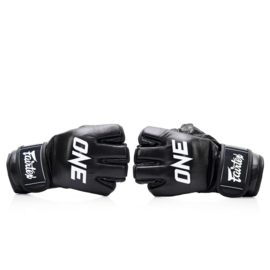 ONE Championship X Fairtex Grappling Gloves - Leather - black