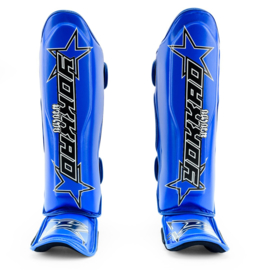 Yokkao Institution Shinguards - Microfiber - blue