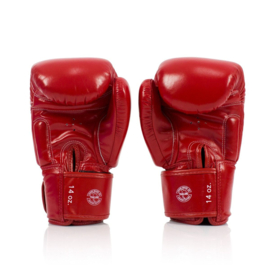 Fairtex BGV19 Deluxe Tight-Fit Bokshandschoenen - Rood