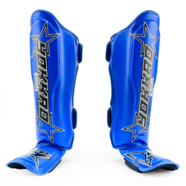 Yokkao Institution Shinguards - Microfiber - blue