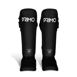 Primo Classic Muay Thai Scheenbeschermer - zwart