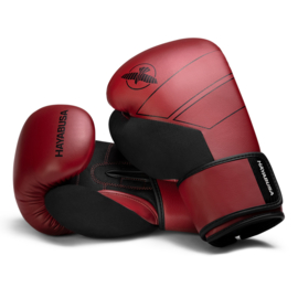 Hayabusa S4 Bokshandschoenen - Echt Leer - Rood