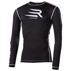 Rinkage Basis Long Sleeve Rashguard - Zwart