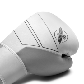 Hayabusa S4 Leather Boxing Gloves - White