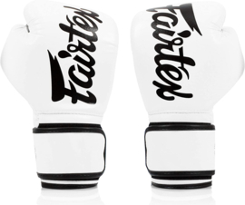 Fairtex BGV14 Microfiber Bokshandschoenen - Wit