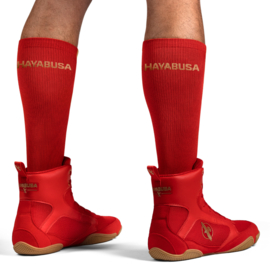 Hayabusa Pro Boxing Socks - red