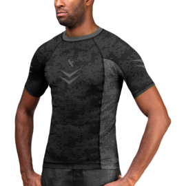 Hayabusa Arrow Ranked Short Sleeve Rashguard - Black