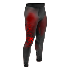 Hayabusa Geo Jiu Jitsu Spats - Black, Red