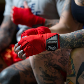 Hayabusa Perfect Stretch Handwraps - Red - 4.5 meters