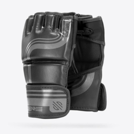 Sanabul Core Series 4 oz MMA Gloves - black and metal