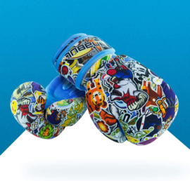 Sanabul Sticker Bomb Boxing Gloves for Kids - Roar Rage