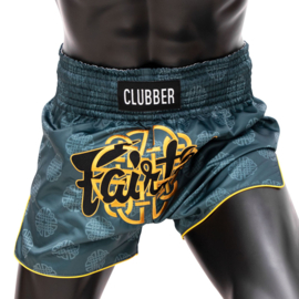 Fairtex Muay Thai Shorts - Clubber - Green