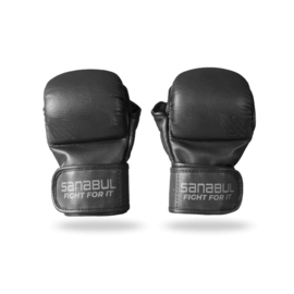 Sanabul Battle Forged MMA 7 oz Handschoenen - zwart