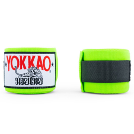 Yokkao Premium Muay Thai Handwraps - Neon Groen