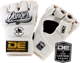 Danger Competition MMA handschoenen - semi-leer - wit