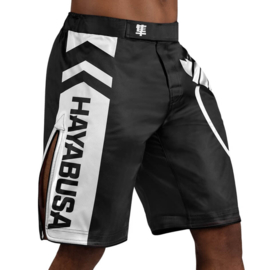 Hayabusa Icon Fight Shorts - Black / White