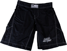 Danger MMA Short - Satijn-microvezel - zwart