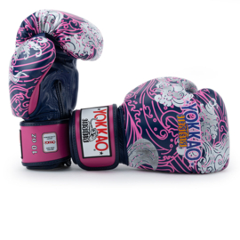 Yokkao - Limited Edition - Hawaii Boxing Gloves - Leather - Blue Depths