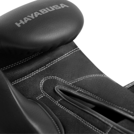 Hayabusa S4 Leather Boxing Gloves - Black