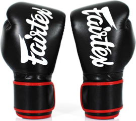 Fairtex BGV14 Microfiber Boxing Gloves - Black