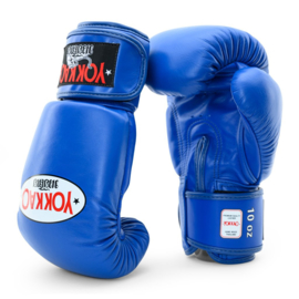 Yokkao Matrix Bokshandschoenen - Leer - Blauw