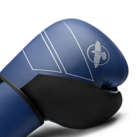 Hayabusa S4 Bokshandschoenen - Echt Leer - Blauw