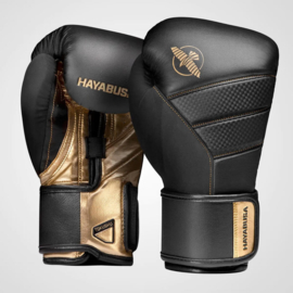 Hayabusa T3 Boxing Gloves - Black / Gold