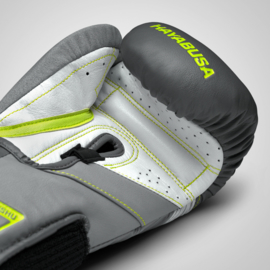 Hayabusa T3 Boxing Gloves - Charcoal / Lime