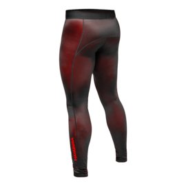 Hayabusa Geo Jiu Jitsu Spats - Black, Red