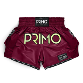 Primo Muay Thai Shorts - Hologram Series - Valor Red - donkerrood