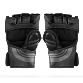 Sanabul Core Series 4 oz MMA Gloves - black and metal