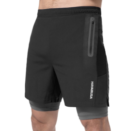 Hayabusa Layered Performance-Short - Heren - Black