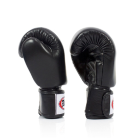 Fairtex BGV19 Deluxe Tight-Fit Boxing Gloves - Black
