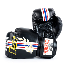 Yokkao - Limited Edition - First At The Race Bokshandschoenen - Echt Leer - Zwart