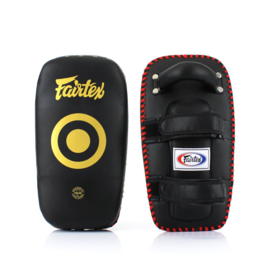 Fairtex KPLC5 Microfiber Curved Kick Pads - Standard size