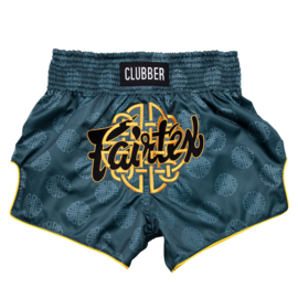 Fairtex Muay Thai Shorts - Clubber - Green