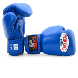 Yokkao Matrix Bokshandschoenen - Leer - Blauw