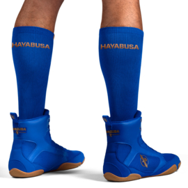 Hayabusa Pro Boxing Socks - blue