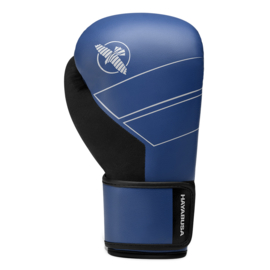 Hayabusa S4 Leather Boxing Gloves - Blue