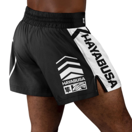 Hayabusa Icon Kickboxing Shorts - zwart / wit