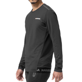 Hayabusa Men's Long-sleeved Training Shirt - black