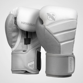 Hayabusa T3 Boxing Gloves - White / Gray