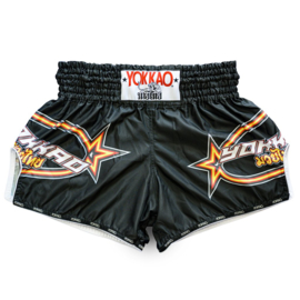 Yokkao Vertical Carbonfit Shorts - Satin blend - Black