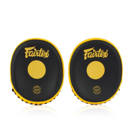 Fairtex FMV15 Speed and Accuracy Focus Mitts - zwart/goud