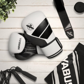 Hayabusa S4 Boxing Gloves - White