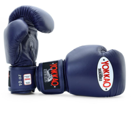 Yokkao Matrix Bokshandschoenen - Leer - Evening Blue